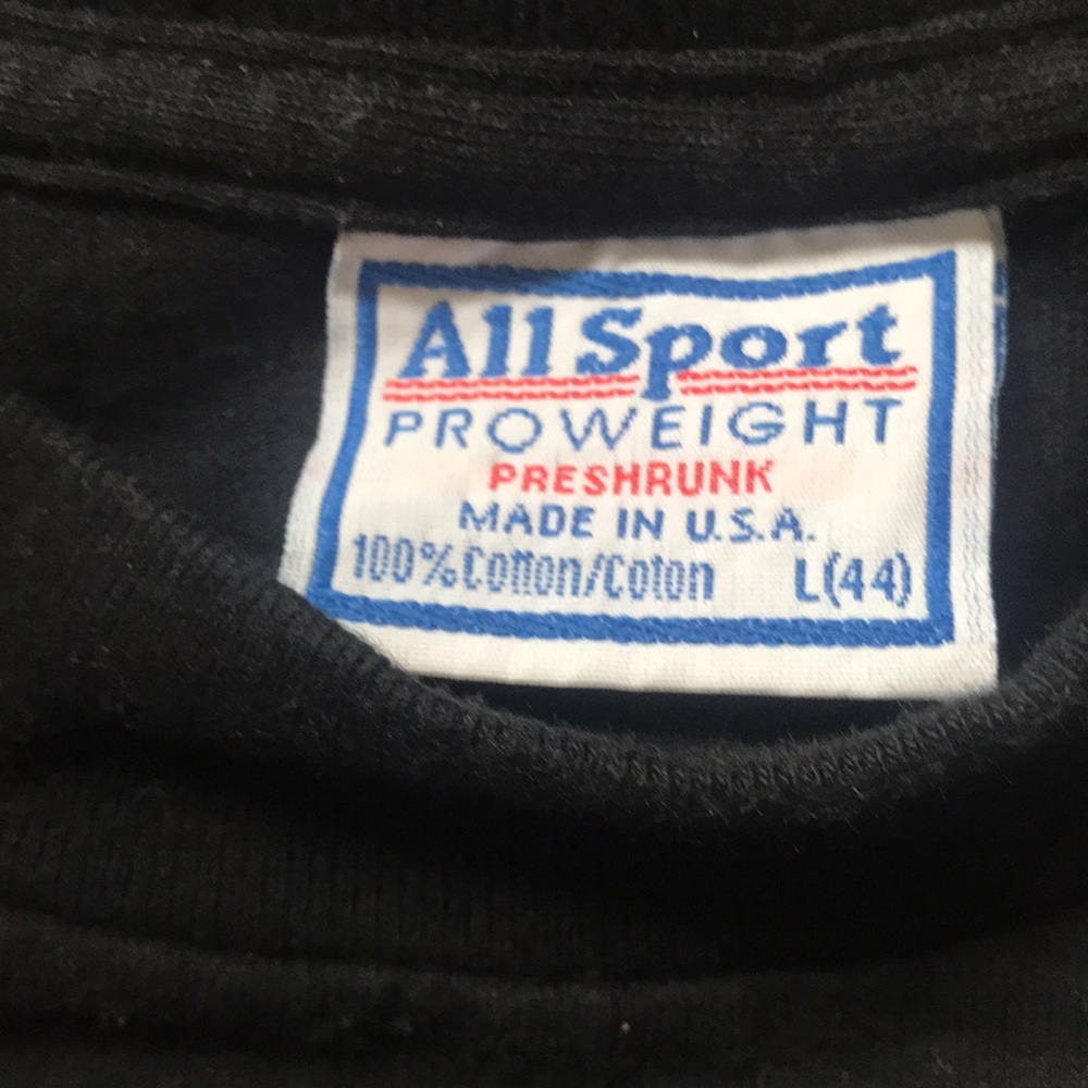 World of Outlaws 90s USA sz L Vtg single stitch - Picture 4 of 8